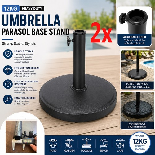Parasol umbrella base 12kg - base,