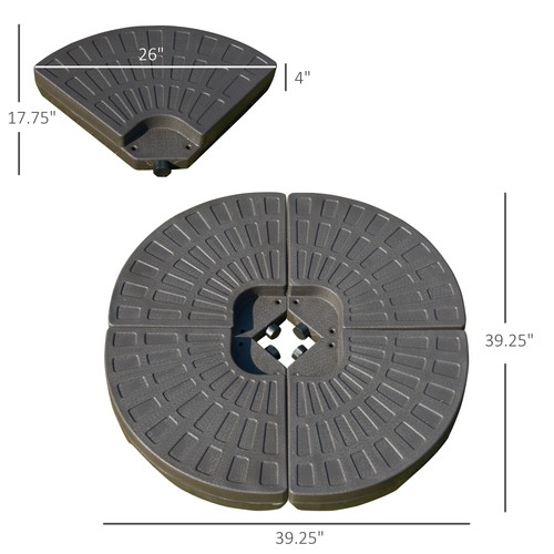 Pieces cantilever patio - 4,