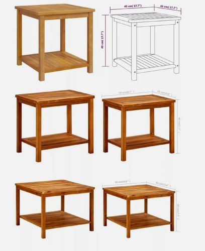 Garden table with shelf - garden,