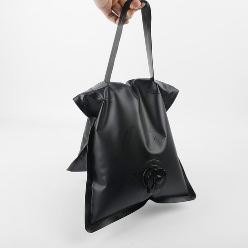 Fillable black water bag - bag, for
