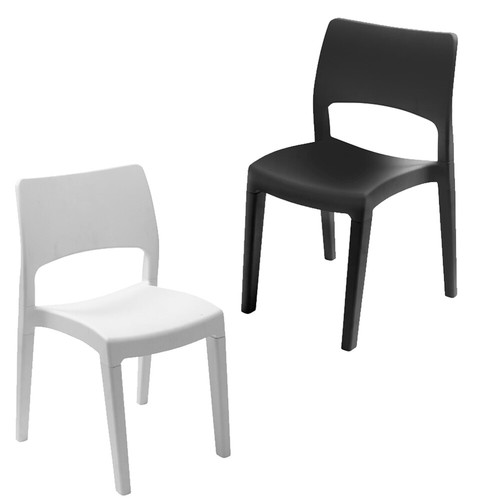 White black stackable - white,